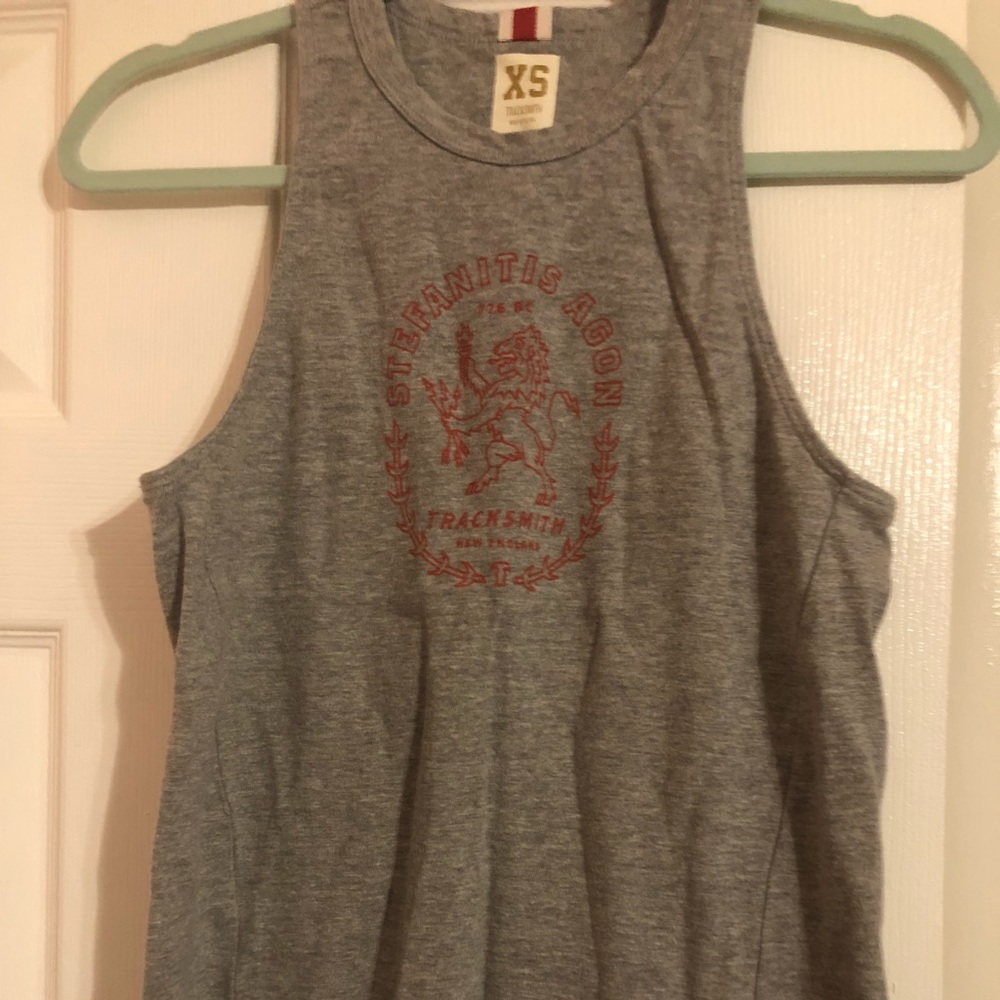 TrackSmith Sleeveless Fitted T-Shirt sz XS